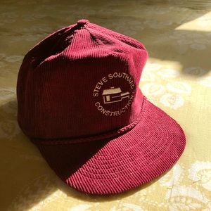 Vintage Corduroy Hat